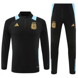 Bambino Argentina Set Felpe da Allenamento 2024-25 Nero