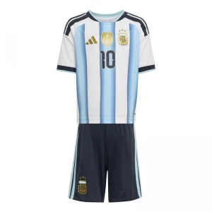 Bambino Maglia Calcio Argentina Lionel Messi #10 2026 Prima (+ Pantaloncini)