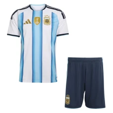 Bambino Maglia Calcio Argentina Mondiali 2026 Prima (+ Pantaloncini)