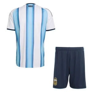 Bambino Maglia Calcio Argentina Mondiali 2026 Prima (+ Pantaloncini)
