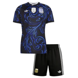 Bambino Maglia Calcio Argentina Mondiali 2026 Trasferta (+ Pantaloncini)