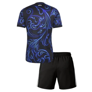 Bambino Maglia Calcio Argentina Mondiali 2026 Trasferta (+ Pantaloncini)