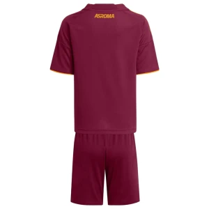 Bambino Maglia Calcio AS Roma 2025-26 Prima (+ Pantaloncini)