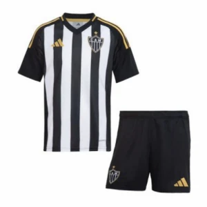 Bambino Maglia Calcio Atletico Mineiro 2025-26 Prima (+ Pantaloncini)
