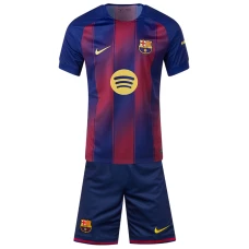 Bambino Maglia Calcio Barcellona 2025-26 Prima (+ Pantaloncini)