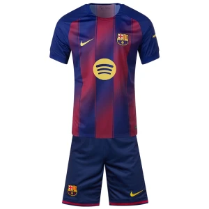 Bambino Maglia Calcio Barcellona 2025-26 Prima (+ Pantaloncini)