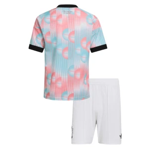 Bambino Maglia Calcio Belgio Mondiali 2026 Trasferta (+ Pantaloncini)