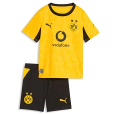 Bambino Maglia Calcio BVB Borussia Dortmund 2026-27 Prima (+ Pantaloncini)