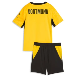 Bambino Maglia Calcio BVB Borussia Dortmund 2026-27 Prima (+ Pantaloncini)