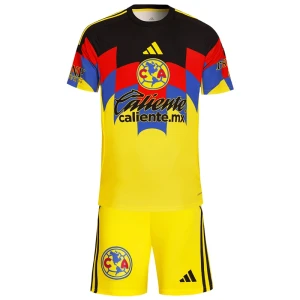 Bambino Maglia Calcio Club América 2025-26 Prima (+ Pantaloncini)