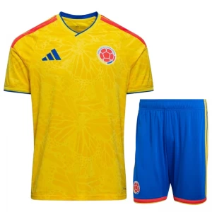 Bambino Maglia Calcio Colombia Mondiali 2026 Prima (+ Pantaloncini)