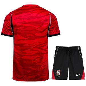 Bambino Maglia Calcio Corea del Sud Mondiali 2026 Prima (+ Pantaloncini)