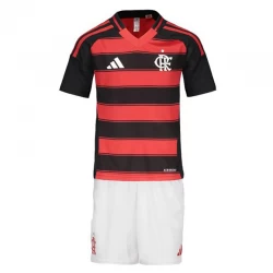 Bambino Maglia Calcio CR Flamengo 2025-26 Prima (+ Pantaloncini)