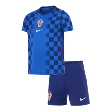Bambino Maglia Calcio Croazia Mondiali 2026 Trasferta (+ Pantaloncini)