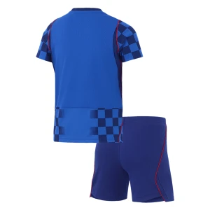 Bambino Maglia Calcio Croazia Mondiali 2026 Trasferta (+ Pantaloncini)