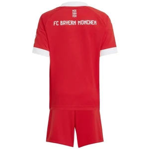 Bambino Maglia Calcio FC Bayern München 2025-26 Prima (+ Pantaloncini)