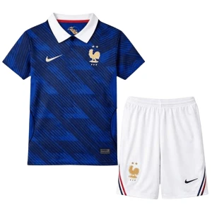 Bambino Maglia Calcio Francia Mondiali 2026 Prima (+ Pantaloncini)