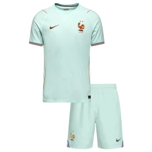 Bambino Maglia Calcio Francia Mondiali 2026 Trasferta (+ Pantaloncini)