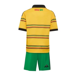 Bambino Maglia Calcio Giamaica 2026 Prima (+ Pantaloncini)