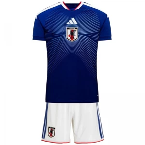 Bambino Maglia Calcio Giappone 2026 Prima (+ Pantaloncini)