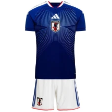 Bambino Maglia Calcio Giappone Mondiali 2026 Prima (+ Pantaloncini)