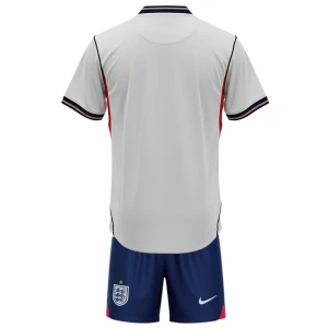 Bambino Maglia Calcio Inghilterra Mondiali 2026 Prima (+ Pantaloncini)