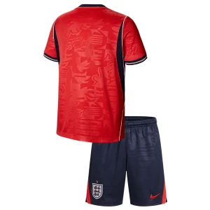 Bambino Maglia Calcio Inghilterra Mondiali 2026 Trasferta (+ Pantaloncini)