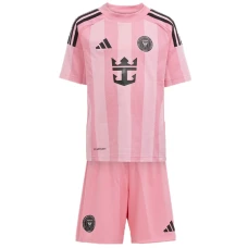 Bambino Maglia Calcio Inter Miami CF 2025-26 Prima (+ Pantaloncini)