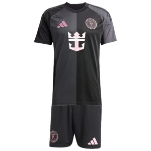 Bambino Maglia Calcio Inter Miami CF 2025-26 Trasferta (+ Pantaloncini)