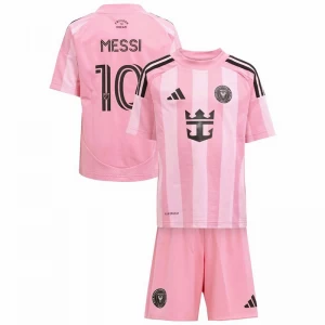 Bambino Maglia Calcio Inter Miami CF Lionel Messi #10 2025-26 Prima (+ Pantaloncini)