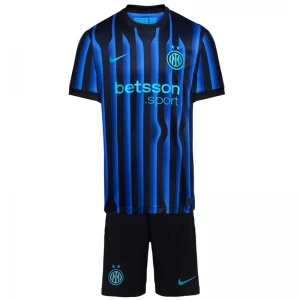 Bambino Maglia Calcio Inter Milan 2025-26 Prima (+ Pantaloncini)