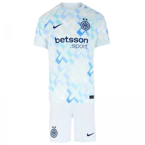 Bambino Maglia Calcio Inter Milan 2025-26 Trasferta (+ Pantaloncini)