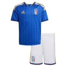 Bambino Maglia Calcio Italia 2026 Prima (+ Pantaloncini)
