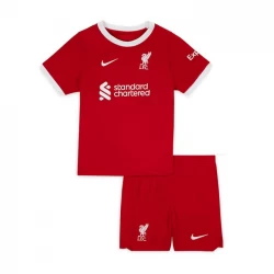 Bambino Maglia Calcio Liverpool FC 2023-24 Prima (+ Pantaloncini)