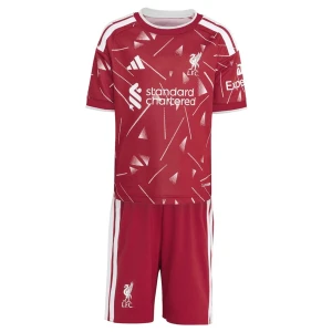Bambino Maglia Calcio Liverpool FC 2026-27 Prima (+ Pantaloncini)