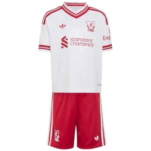 Bambino Maglia Calcio Liverpool FC 2026-27 Trasferta (+ Pantaloncini)