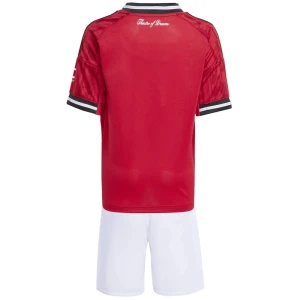 Bambino Maglia Calcio Manchester United 2025-26 Prima (+ Pantaloncini)