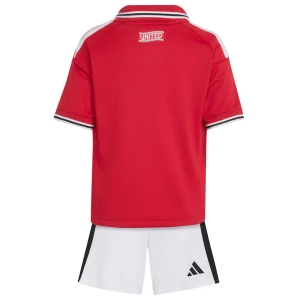 Bambino Maglia Calcio Manchester United 2026-27 Prima (+ Pantaloncini)