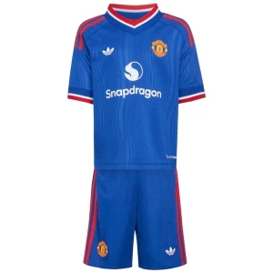 Bambino Maglia Calcio Manchester United 2026-27 Trasferta (+ Pantaloncini)