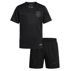 Bambino Maglia Calcio Norvegia Mondiali 2026 Trasferta (+ Pantaloncini)