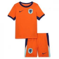 Bambino Maglia Calcio Olanda Europei 2024 Prima (+ Pantaloncini)