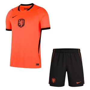 Bambino Maglia Calcio Olanda Mondiali 2026 Prima (+ Pantaloncini)