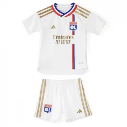 Bambino Maglia Calcio Olympique Lyonnais 2023-24 Prima (+ Pantaloncini)
