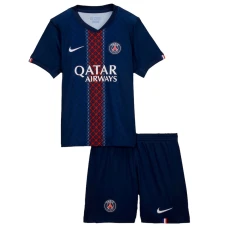 Bambino Maglia Calcio Paris Saint-Germain PSG 2025-26 Prima (+ Pantaloncini)