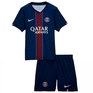 Bambino Maglia Calcio Paris Saint-Germain PSG 2025-26 Prima (+ Pantaloncini)