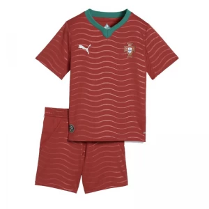 Bambino Maglia Calcio Portogallo Mondiali 2026 Prima (+ Pantaloncini)