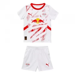 Bambino Maglia Calcio RB Leipzig 2024-25 Prima (+ Pantaloncini)