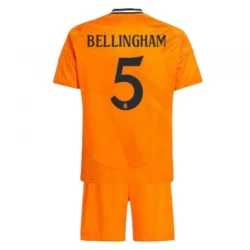 Bambino Maglia Calcio Real Madrid 2024-25 Jude Bellingham #5 Trasferta (+ Pantaloncini)
