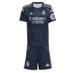 Bambino Maglia Calcio Real Madrid 2025-26 Trasferta (+ Pantaloncini)