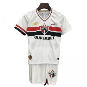 Bambino Maglia Calcio São Paulo FC 2025-26 Prima (+ Pantaloncini)